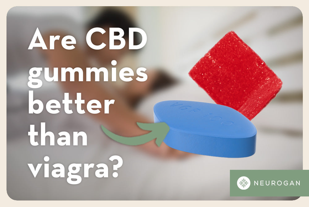 Are CBD Gummies better than Viagra?