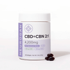 Neurogan Ultra Sleep Therapy CBN Softgels in white bottle and white lid.
