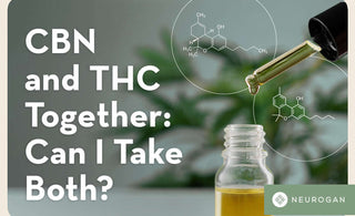 Hemp oil extract. Text: CBN and THC together: can I take both?