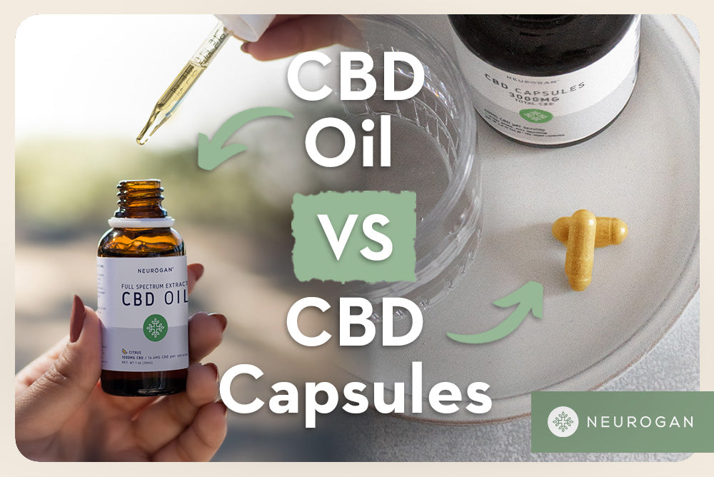 CBD Oil vs Capsules | Which is better to take?