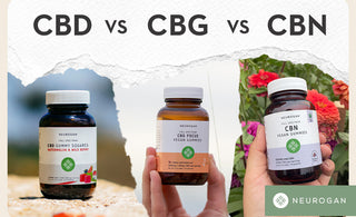 CBD vs CBG vs CBN Neurogan products