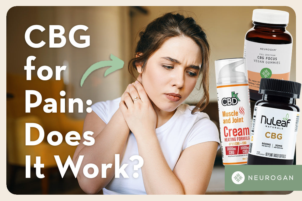 Does CBG Work for Pain? What The Research Says