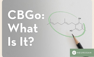 CBG molecule written out. Text: CBGo what is it? 