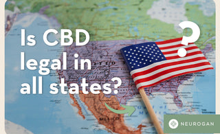 Is CBD legal in all states? World map and American flag