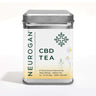 CBD Chamomile Tea, silver tin can