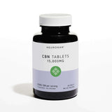 Neurogan Full Spectrum CBN Tablets in black bottle with white lid