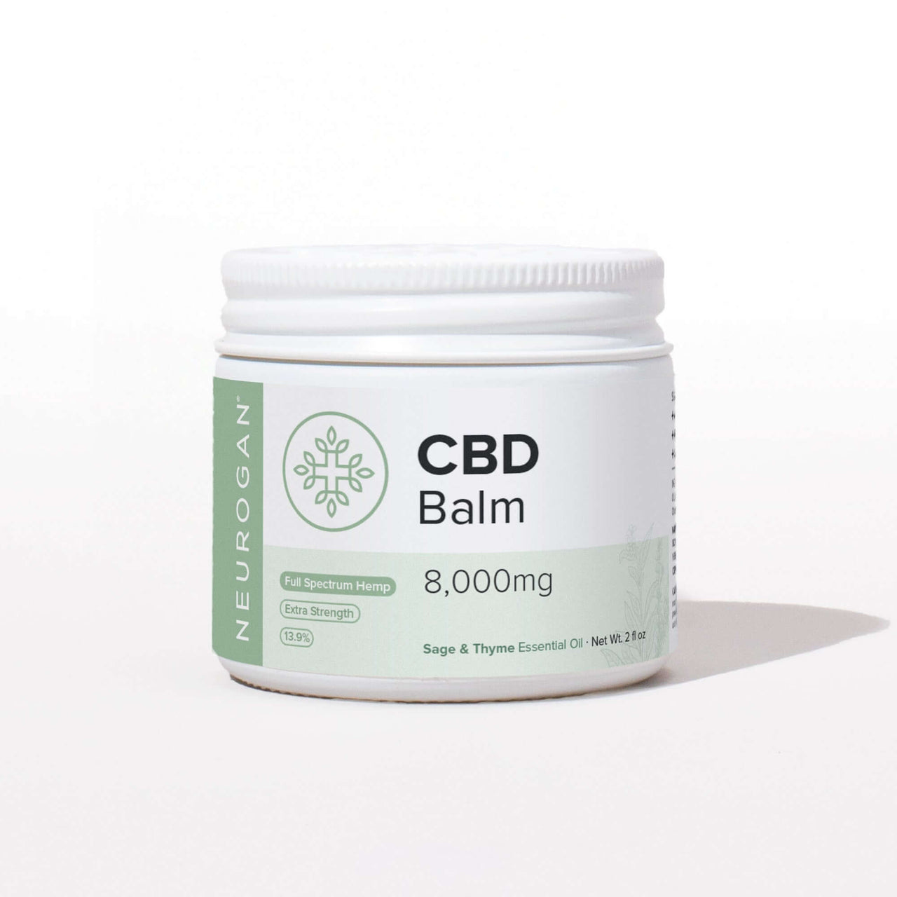CBD Muscle Balm | 8000mg, Full Spectrum, Natural Ingredients