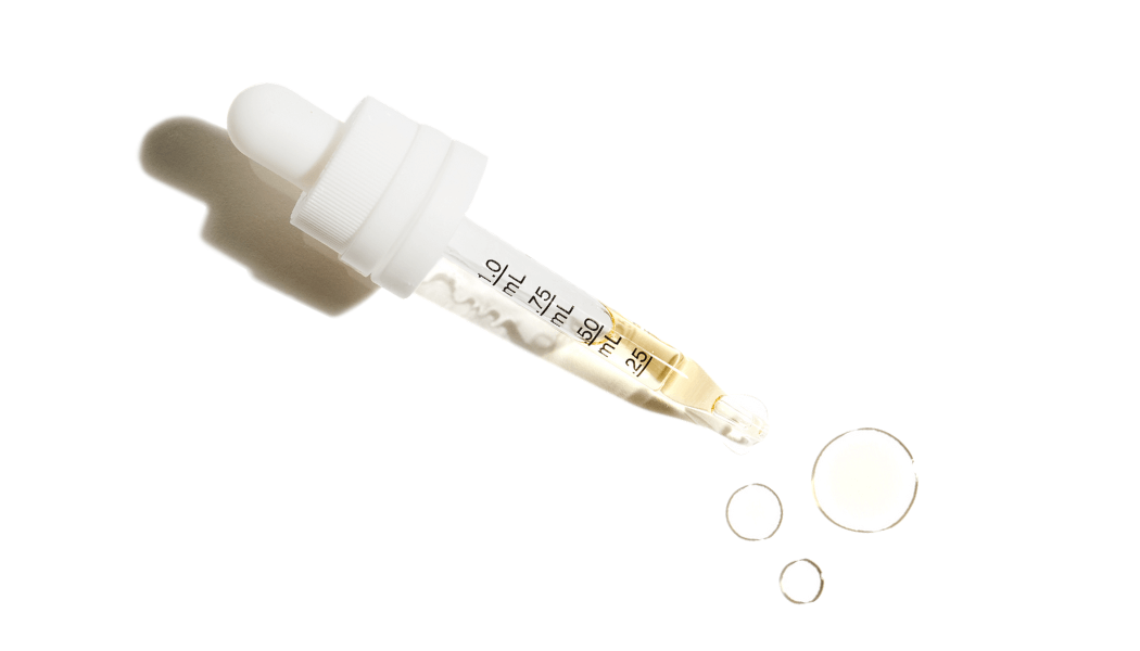 CBD tincture dropper