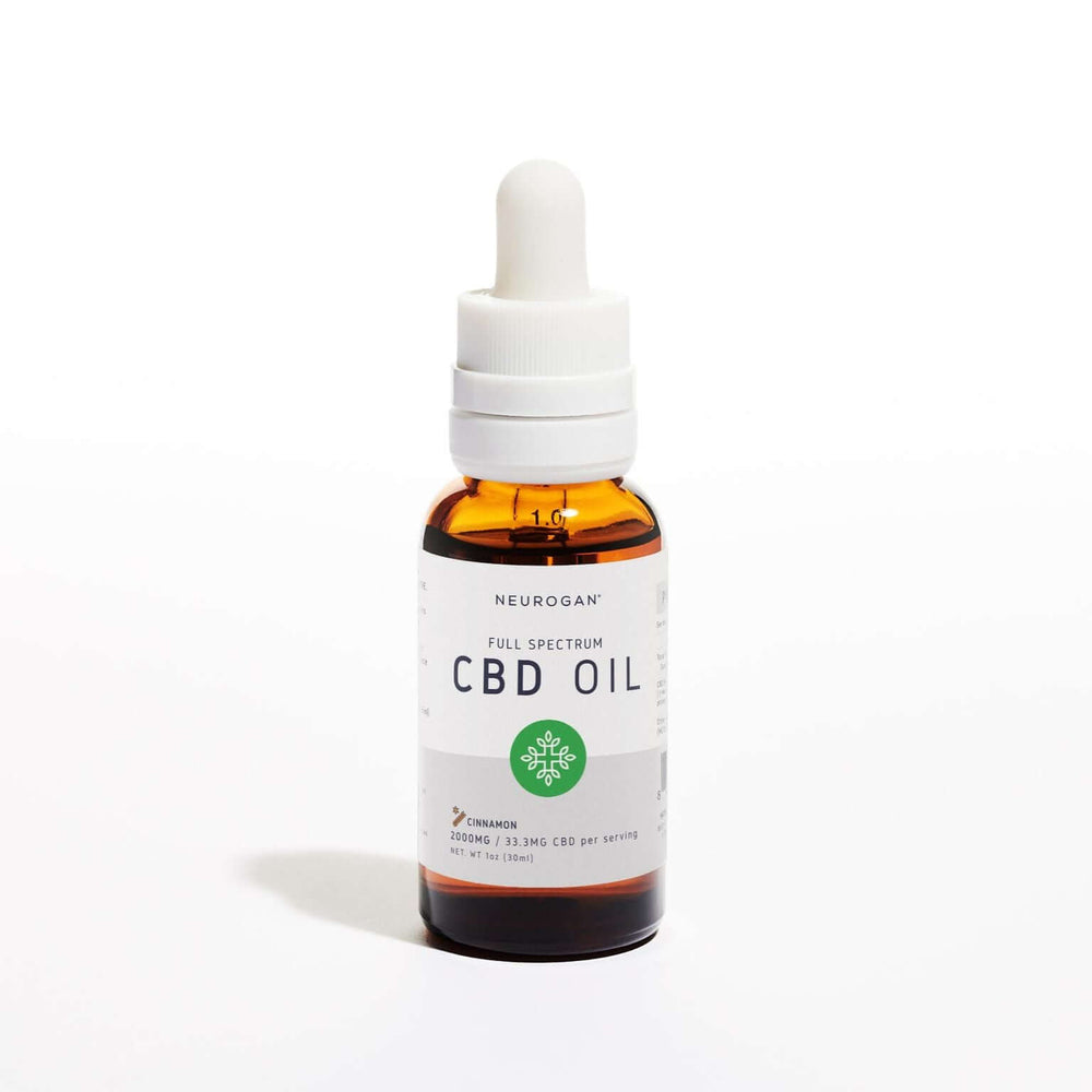 Full Spectrum CBD Oil 2000mg, Cinnamon flavor, 1oz