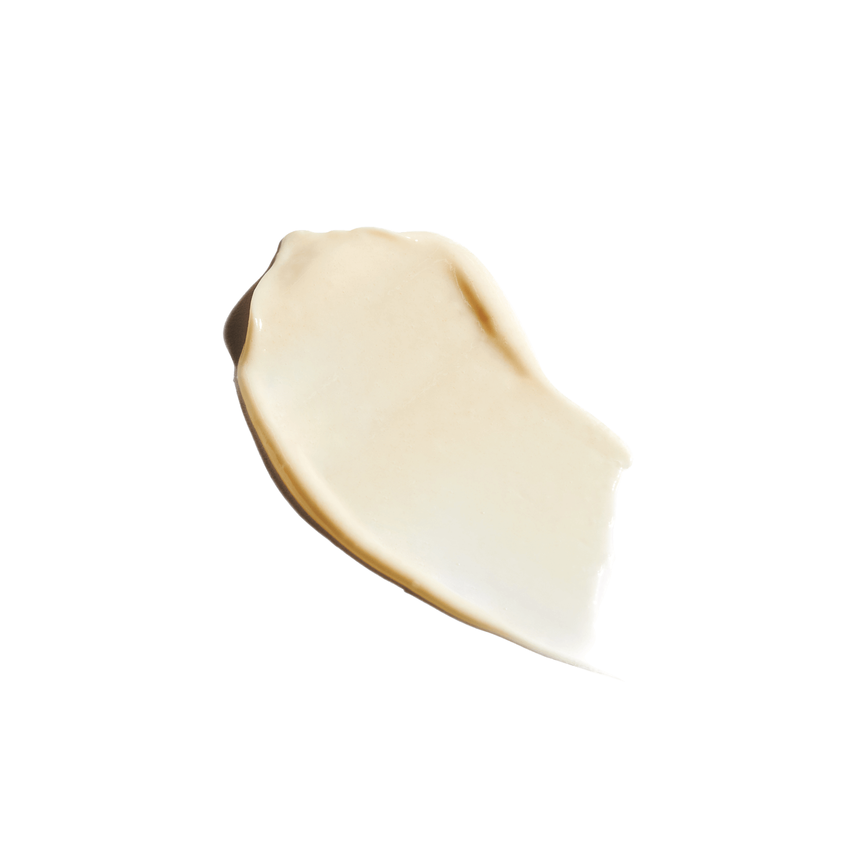 a dollop of beige colored CBD clear skin cream 