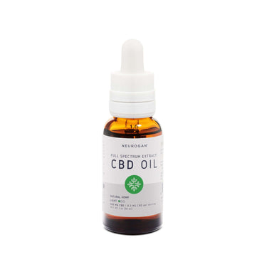 Full Spectrum CBD Oil 500MG in 1oz, Natural hemp, amber colored glass bottle with white rubber top